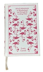 Alices Adventures and The Looking Glass by Lewis Carroll Hardcover Book Fantasy