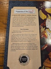 Mysteries Of The Yokai Roll Playing Game Manual Rule Book 392 Pages Paperback