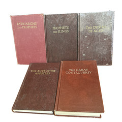 „Conflict of the Ages” Adventist Heritage Series/Ellen G. White /mixed set/$25