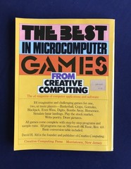 BASIC COMPUTER GAMES Microcomputer edition 1978