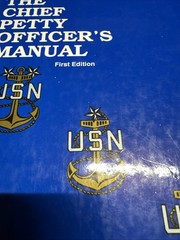 Chief Petty Officer’s Manual by Douglas L. Drewry (Hardcover) 1st Edition