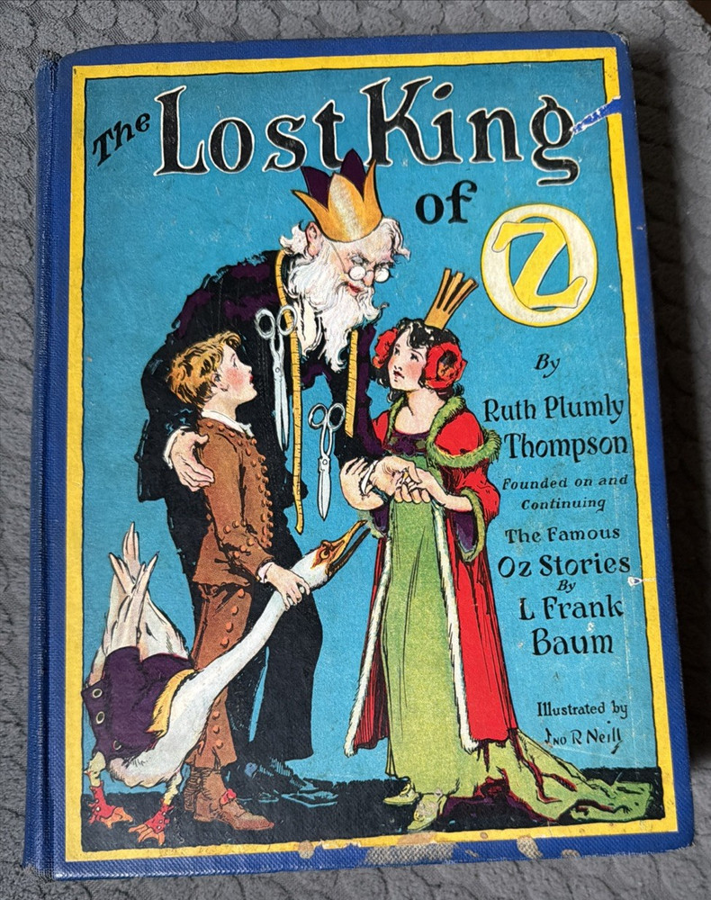 THE LOST KING OF OZ by Thompson, Ruth Plumly and L. Frank Baum 1925 Color Prints