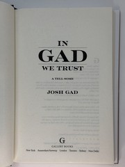 In Gad We Trust – SIGNED Josh Gad – Frozen’s Olaf, Book of Mormon, Grammy, Tony