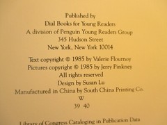 children’s picture book PATCHWORK QUILT by FLOURNOY illus JERRY PINKNEY 1985 hc
