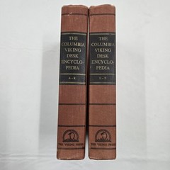 The Columbia Viking Desk Encyclopedia A-K, L-Z William Bridgwater 1953 HC