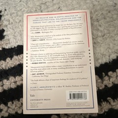 Yale Univ. Press Great Alignment Alan I. Abramowitz Trade Paperback 2019