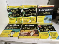 Lot 18 Books For Dummies Mixed Titles & Years Trade Paperback Books Only