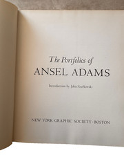 THE PORTFOLIOS OF ANSEL ADAMS