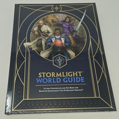 Cosmere RPG: Stormlight World Guide (Hardcover, NEW) Lore Compendium & Art Book