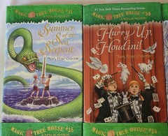 14 MAGIC TREE HOUSE chapter Books Dragon Ghosts Magicians Osborne HARDCOVERS C8