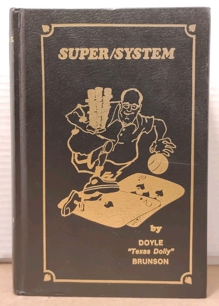 Super/System Doyle Brunson 1994 2nd Edition HC Power Poker B&G Publishing