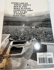 Elton John Me Hardcover Autobiography Memoir Music Biography 2010s