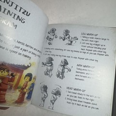 LEGO Ninjago Day In The Life Activity Book Hardcover No Mini fig