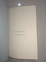 Bill & Moya Lear: An Unforgettable Flight | SIGNED Ltd Ed #/400 | 1996 | HC