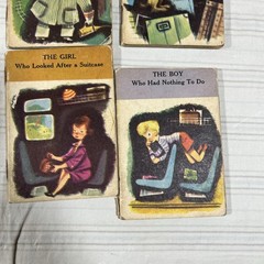 9 Vintage 1960 3 1/2” Little Books By Capital Publishing Cook Engineer Doctor A1