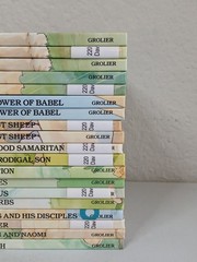 Davidson ALICE IN BIBLELAND Series Vintage 1980s HC Kids Book Lot of 14 Titles