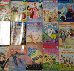 Lot of 100 Level 2 Readers RANDOM MIX Book Bundle Step Into Reading DK Hello