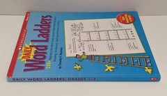 Scholastic Daily Word Ladders Grade 1-2 Homeschool Supplemental Curriculum Tools