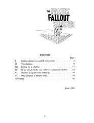 The Family Fallout Shelter „1959” 31 Pages