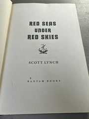 Red Seas Under Red Skies by Scott Lynch (2007) Bantam Spectra Book