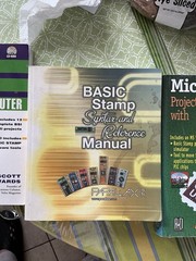 BASIC Stamp Microcontroller Book Bundle- Programming and Reference Manuals