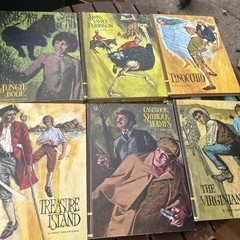 Classic Press Book Kit From 60’s. 21 Total : Paul Bunyan, Wizard Oz, + More