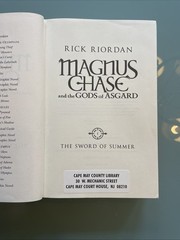 Magnus Chase and Gods of Asgard Rick Riordan Complete 3-Vol HC Set SummerReading