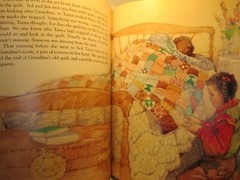 children’s picture book PATCHWORK QUILT by FLOURNOY illus JERRY PINKNEY 1985 hc