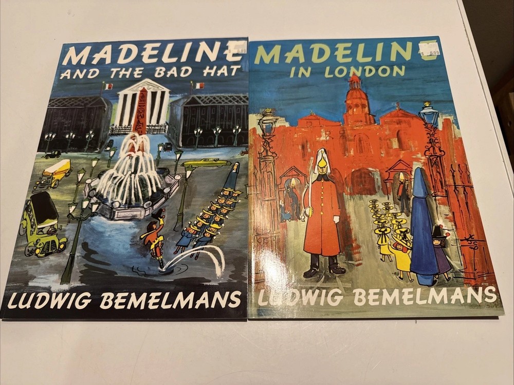 Madeline And The Bad Hat Madeline In London Book Lot