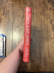 Gillian McAllister: Famous Last Words Hardcover, Morrow 2025, Thriller, BOTM