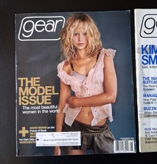 Gear Magazine May 2002 Kim Smith, Gear Magazine 2002 The Model Issue Lot of 2