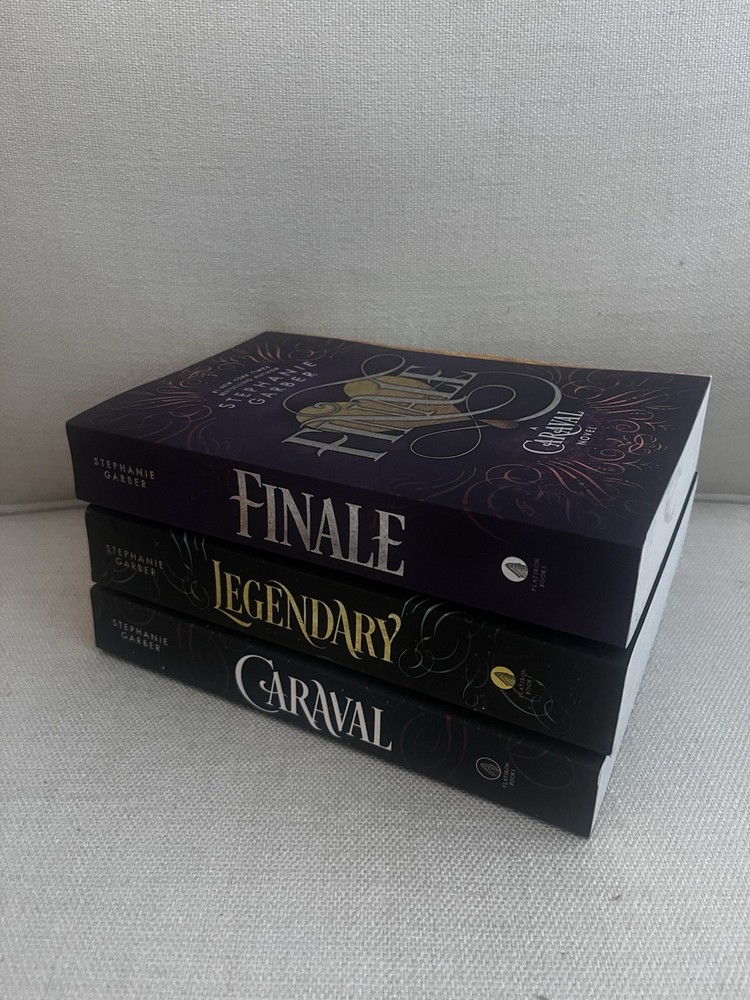 Caraval Series Books 1-3 By Stephanie Garber Paperback! Legendary, Finale!