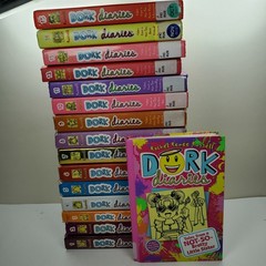 Set of 1-16 Dork Diaries Hardcover Books by Rachel Renee Russell Lot Series