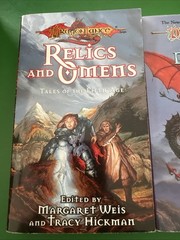 Dragonlance Lot Of 2 The Dragons At War And Relics And Omens (first Ed)