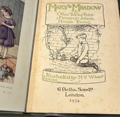 Mary’s Meadow & Other Tales of Fields a Flowers Julian Ewing 1934 Book