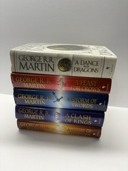 George R.R. Martin A Song of Ice and Fire Hardcover Lot 5 Books Game of Thrones