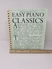 Library of Easy Piano Classics by Amsco – Plastic Comb Binding – Clean Pages