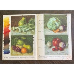 Vintage Leon Franks Paints Fruits & Vegetables Walter T Foster Art Book No 92