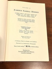 Famous Saddle Horses 3 Vol Set Ltd Ed #436 American Saddlebred Susanne Scharf