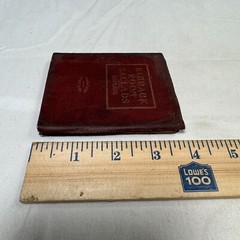 MINATURE LIBRARY BOOK 1925 RED BARRACK ROOM BALLADS BY KIPLING