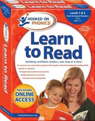 Hooked on Phonics Learn to Read – Levels 1&2 Complete Early Emergent Readers