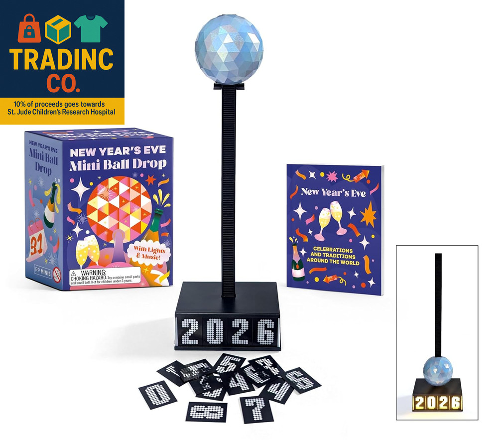 New Year’s Eve Mini Ball Drop with Lights and Music (RP Minis)