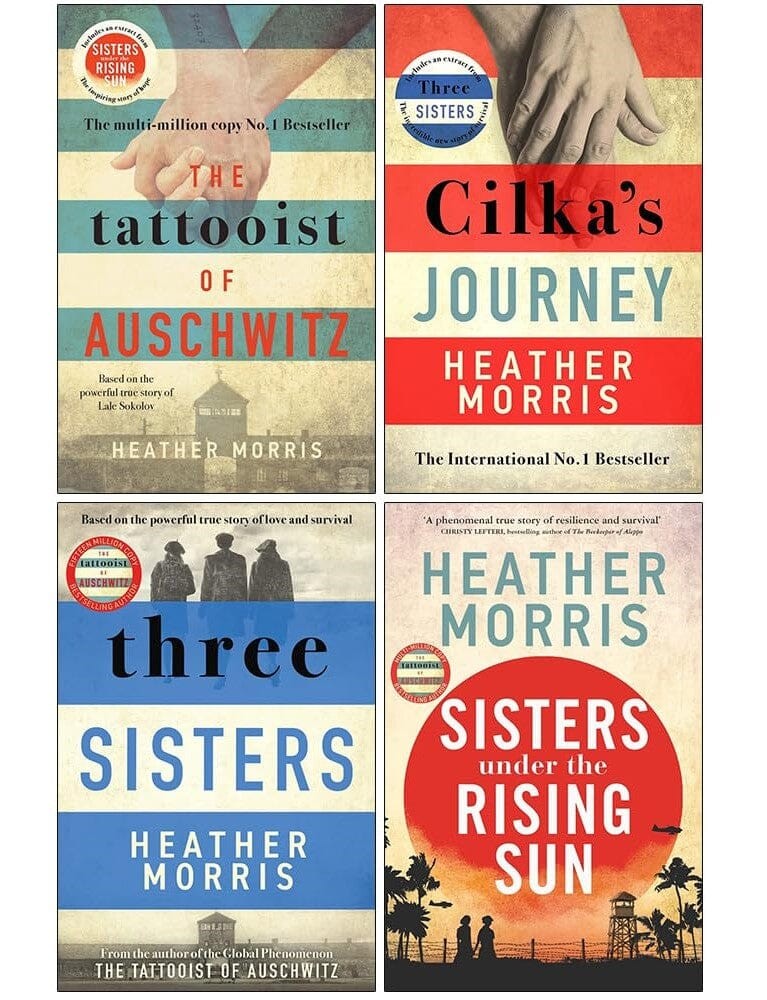 Heather Morris 4 Books Collection Set – Fiction – Paperback