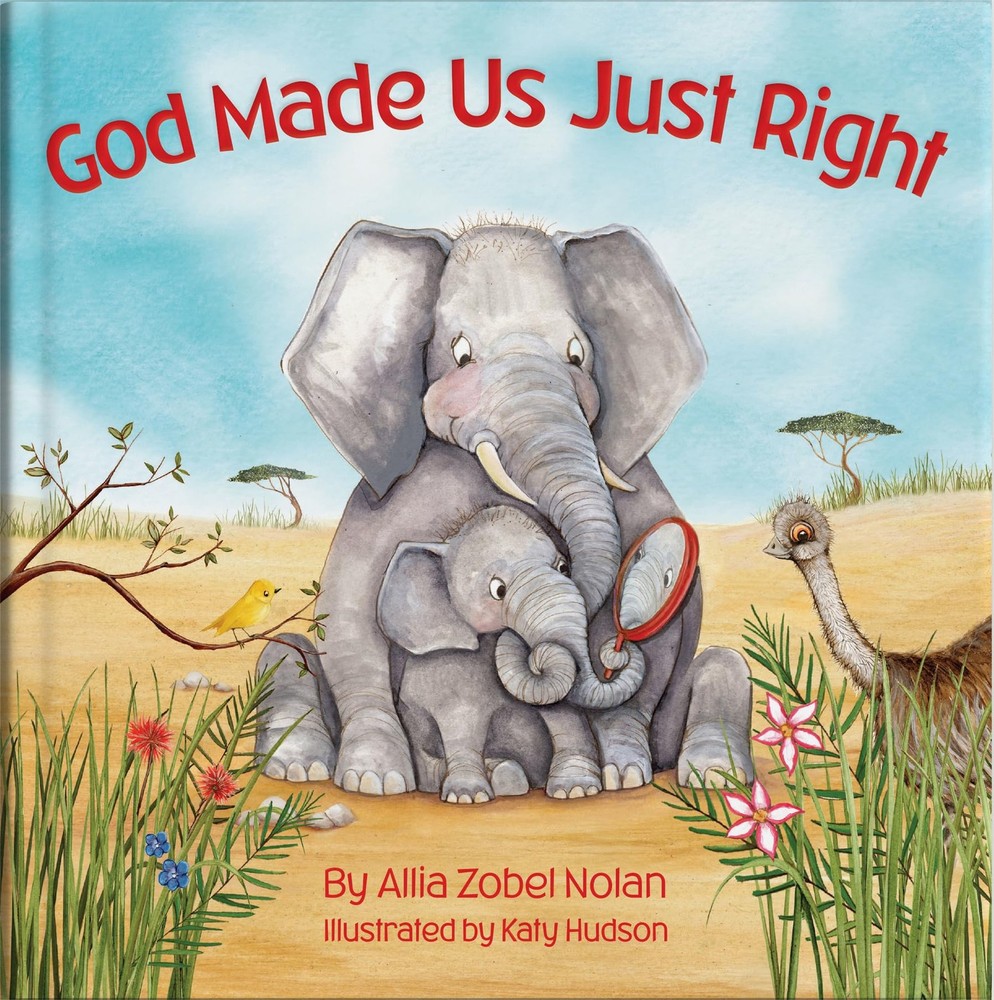 God Made Us Just Right Zobel Nolan, Allia|Hudson, Katy board book Very Good