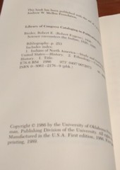 Science Encounters the Indian, 1820-1880: The Early Years of American Ethnology
