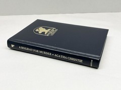 A Holiday for Murder By Agatha Christie – Leatherette Mystery Book Collection