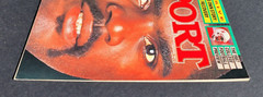 1987 Sport Magazine Lawrence TAYLOR Nebraska CORNHUSKERS Mike TYSON No Label