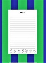Blank Cookbook Recipe Book Variety to Choose From 9″ H x 6″ W 102 Pages