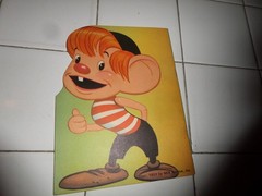 Cork Coloring Book,The Little People,1953(VINTAGE Softcover/Unused)