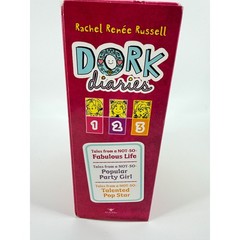 Dork Diaries Books 1 2 3 Box Set Rachel Renee Russell Hardcover Lot
